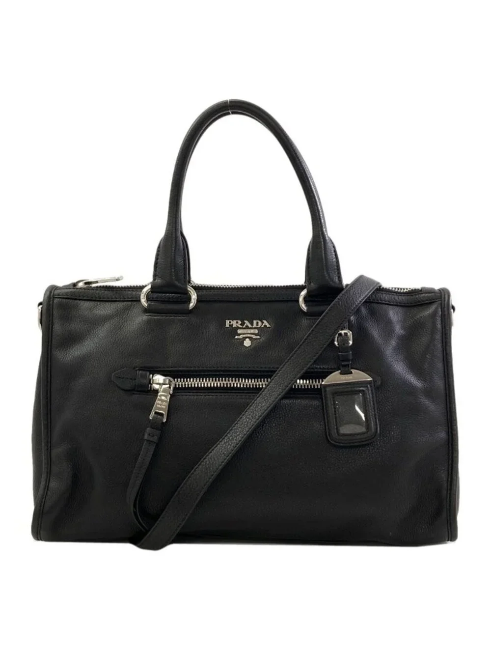 Prada 2-Way Tote Bag Calfskin